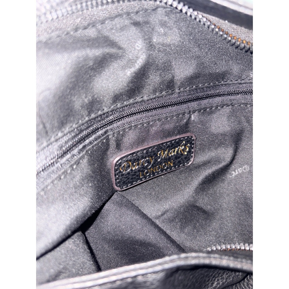 Darcy Marks London‎ Black Pebbled Purse Tote and Coin Purse - Picture 9 of 14